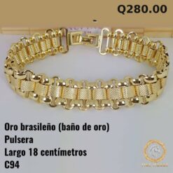 Pulsera C-94 · Largo 18 cm