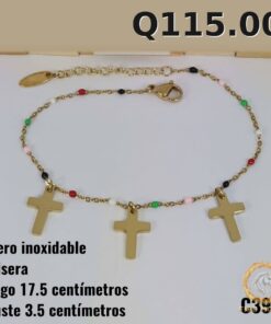 Pulsera C-39 · Largo 17.5 cm