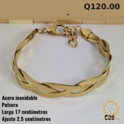 Pulsera C-39 · Largo 17 cm