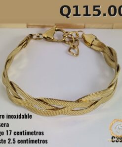 Pulsera C-39 · Largo 17 cm