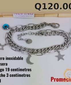 Pulsera C-41 · Largo 19 cm / Ancho 3 cm