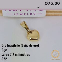 Dije C-22 · Largo 7.7 mm