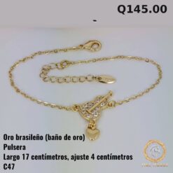 Pulsera C-47 · Largo 17 cm