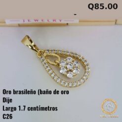 Dije C-26 · Largo 1.7 cm
