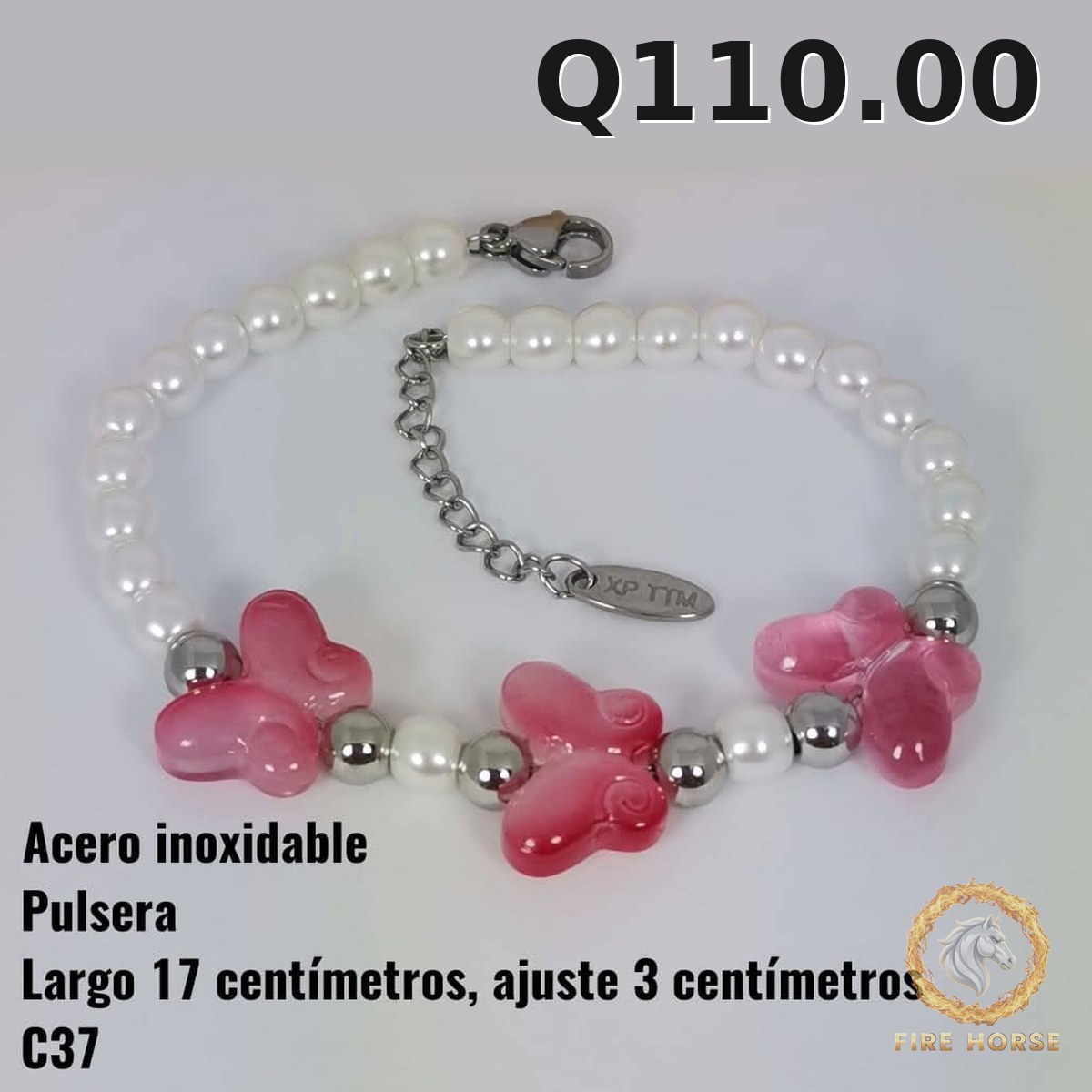 Pulsera C-37 · Largo 17 cm