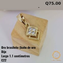 Dije C-22 · Largo 1.1 cm