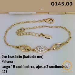 Pulsera C-47 · Largo 16 cm