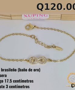 Alternative view of Pulsera C-41 · Largo 17.5 cm