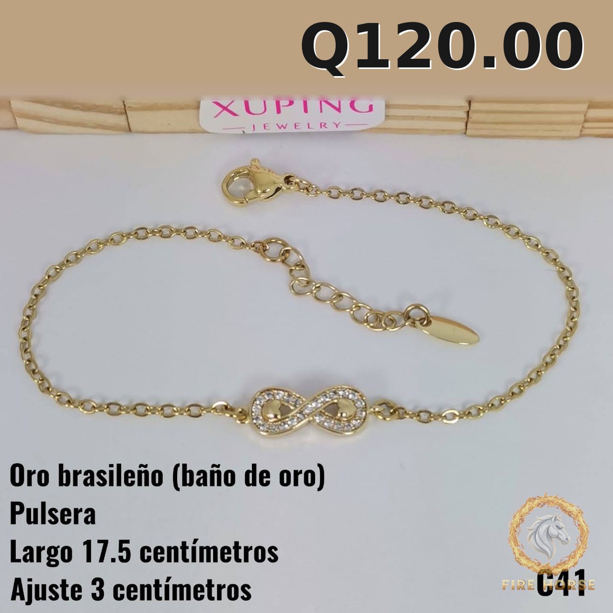 Pulsera C-41 · Largo 17.5 cm - Imagen 2