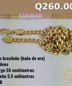 Cadena C-90 · Largo 55 cm / Ancho 5.5 mm