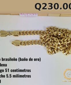 Cadena C-81 · Largo 51 cm / Ancho 5.5 mm