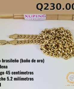 Cadena C-81 · Largo 45 cm / Ancho 5.2 mm