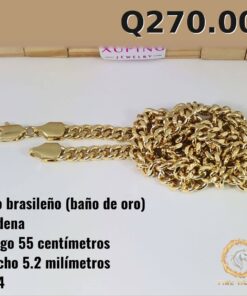 Cadena C-94 · Largo 55 cm / Ancho 5.2 mm