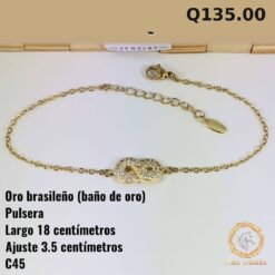 Pulsera C-45 · Largo 18 cm