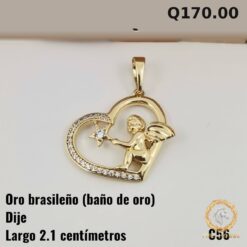 Dije C-56 · Largo 2.1 cm