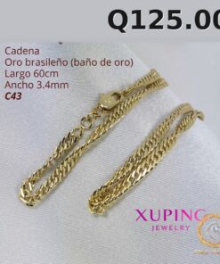 Cadena C-43 · Largo 60 cm / Ancho 3.4 mm