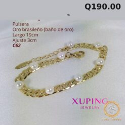 Pulsera C-62 · Largo 19 cm