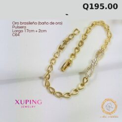 Pulsera C-64 · Largo 17 cm
