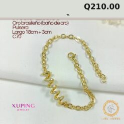Pulsera C-7 · Largo 18 cm