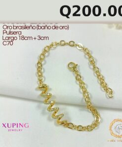 Pulsera C-7 · Largo 18 cm