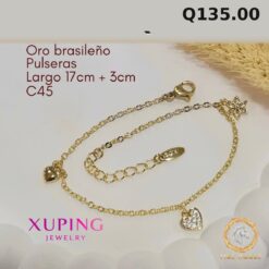 Pulsera C-45 · Largo 17 cm