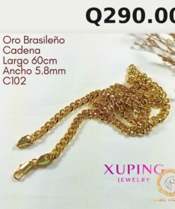 Cadena C-102 · Largo 60 cm / Ancho 5.8 mm