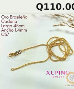 Cadena · Largo 45 cm / Ancho 1.4 mm