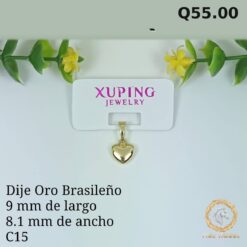Dije C-15 · Largo 8.1 mm