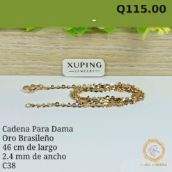 Cadena C-38 · Largo 2.4 mm