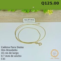 Cadena C-41 · Largo 0.7 mm