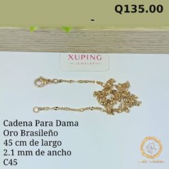 Cadena C-45 · Largo 2.1 mm