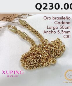 Cadena C-81 · Largo 50 cm / Ancho 5.3 mm