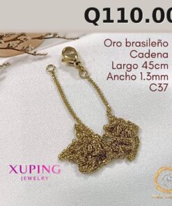 Cadena C-47 · Largo 45 cm / Ancho 1.3 mm