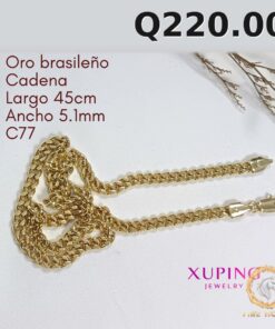 Cadena · Largo 45 cm