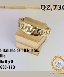Anillo de oro italiano 10k — G1630-170