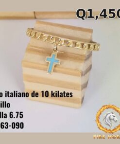 Anillo de oro italiano 10k — G863-090