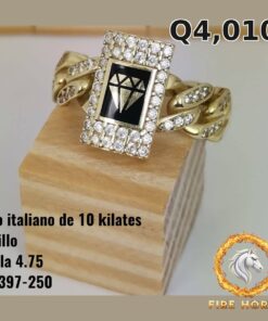 Anillo de oro italiano 10k — G2397-250