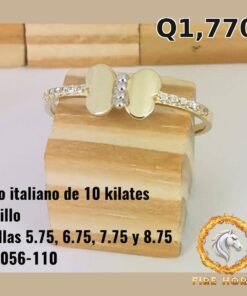 Anillo de oro italiano 10k — G1056-110