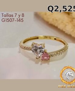 Anillo de oro italiano 10k — G1507-145