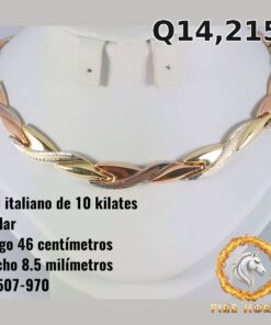 Collar de oro italiano 10k — G8507-970