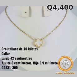 Collar de oro italiano 10k — G2631-300