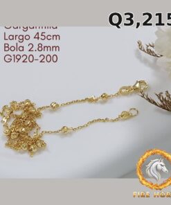 Gargantilla de oro italiano 10k — G1920-200