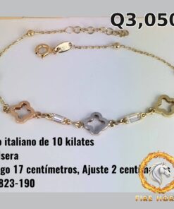 Pulsera de oro italiano 10k — G1823-190