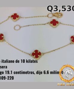 Pulsera de oro italiano 10k — G2109-220